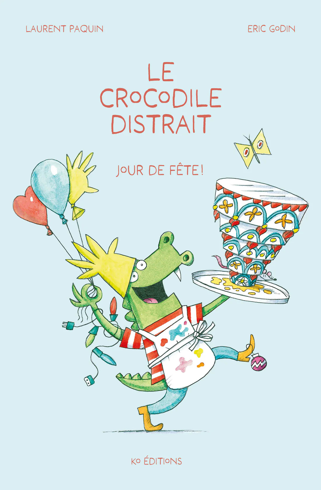 Le crocodile distrait: jour de fête!